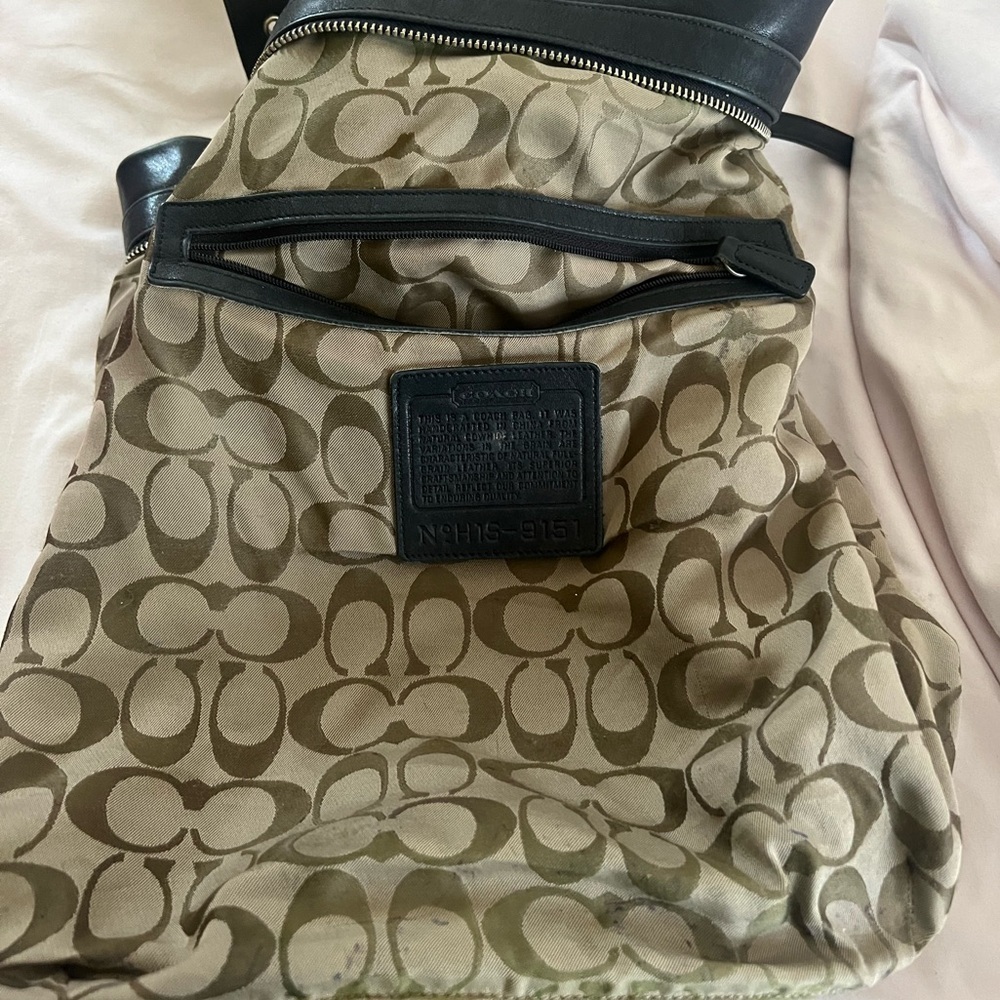 Vintage Coach Leather Bag - Picture 12 of 13